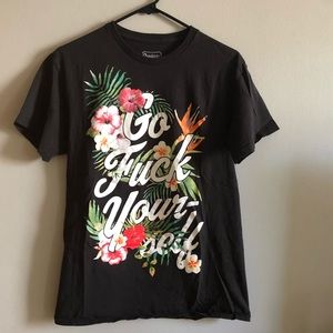 Floral ‘Go F*ck Yourself’ Spencer’s T-shirt